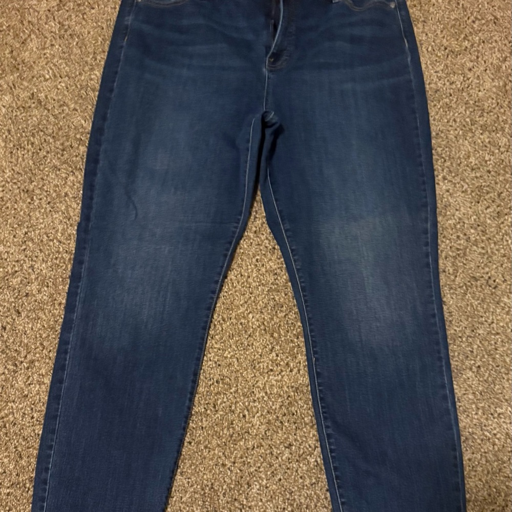 Dark Blue Denim Jeans